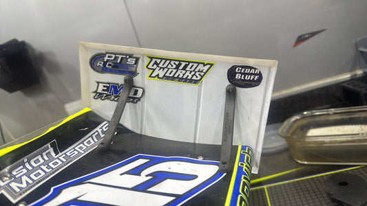 Sprint car wing brace kit