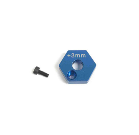 M3 Axle Hex Spacer +3MM Offset