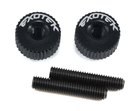 Exotek Twist Nuts (Black)