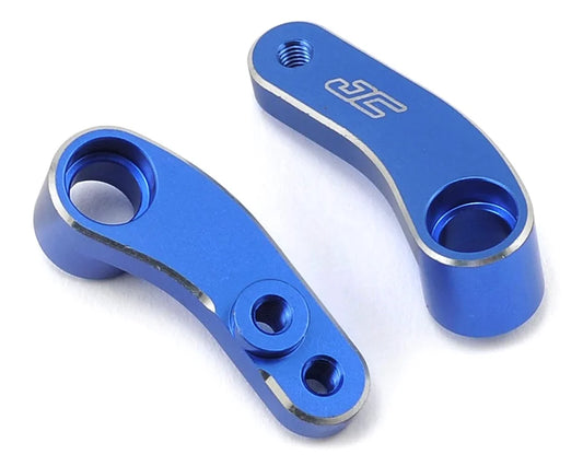 Jconcepts -Blue B6 Aluminum Steering Bell Cranks